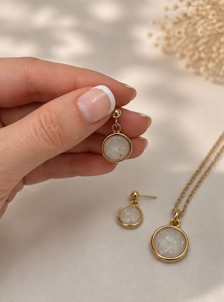 Opal Glow Earrings