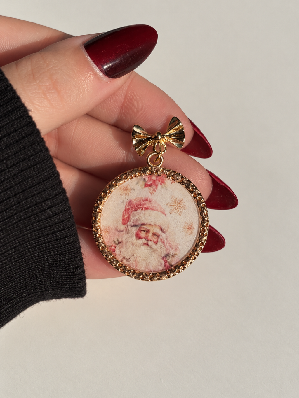 Santa Earrings