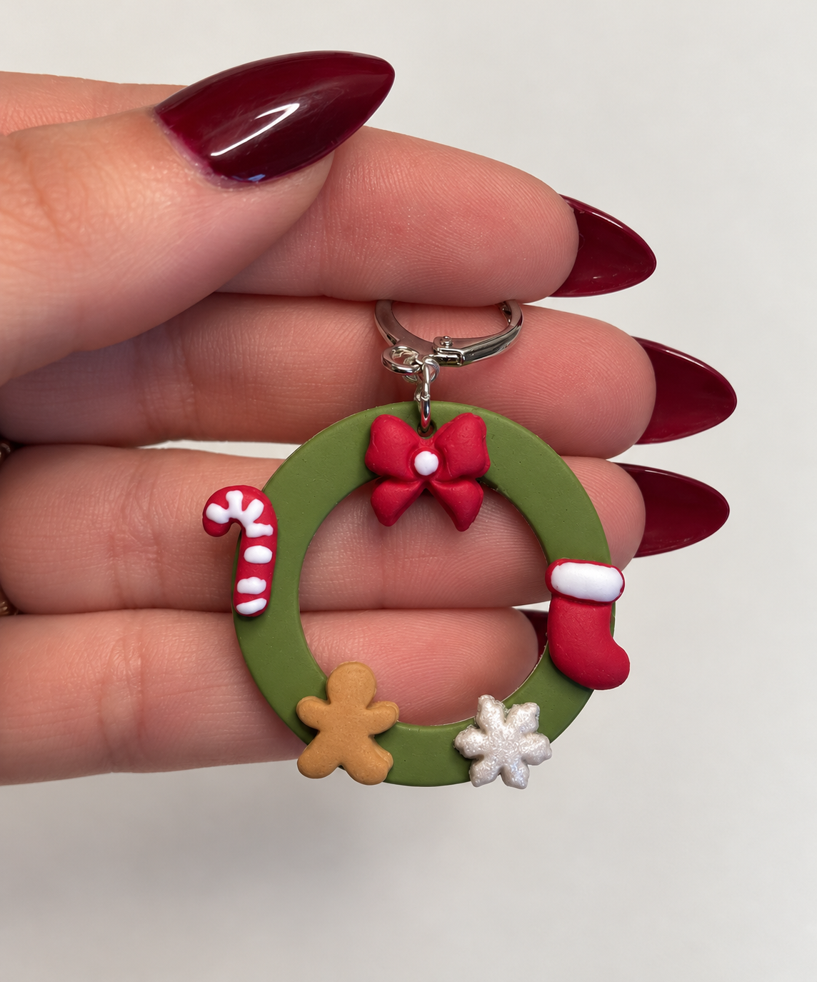 Festive Wreath Earrings
