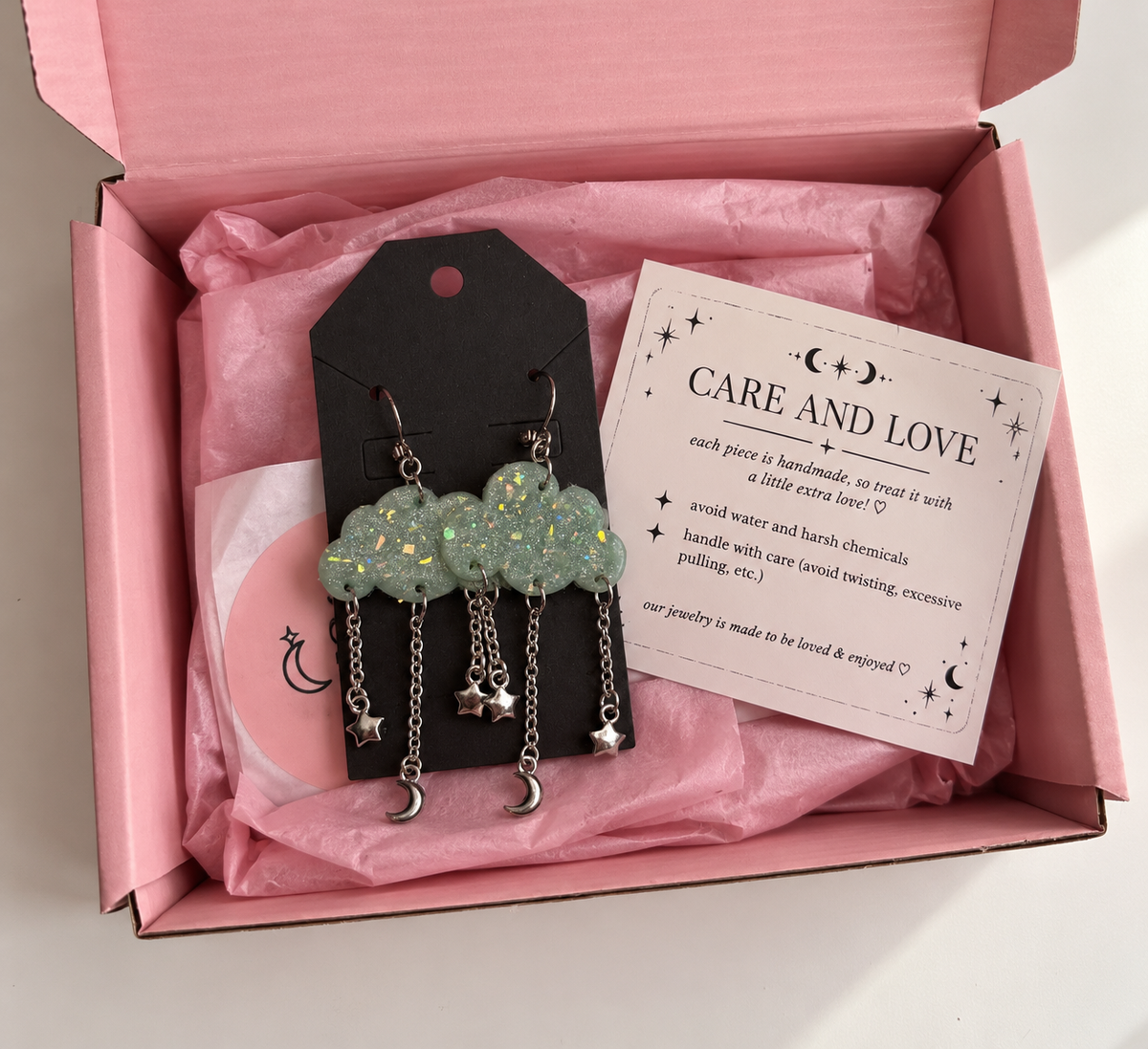 Moonshower Earrings