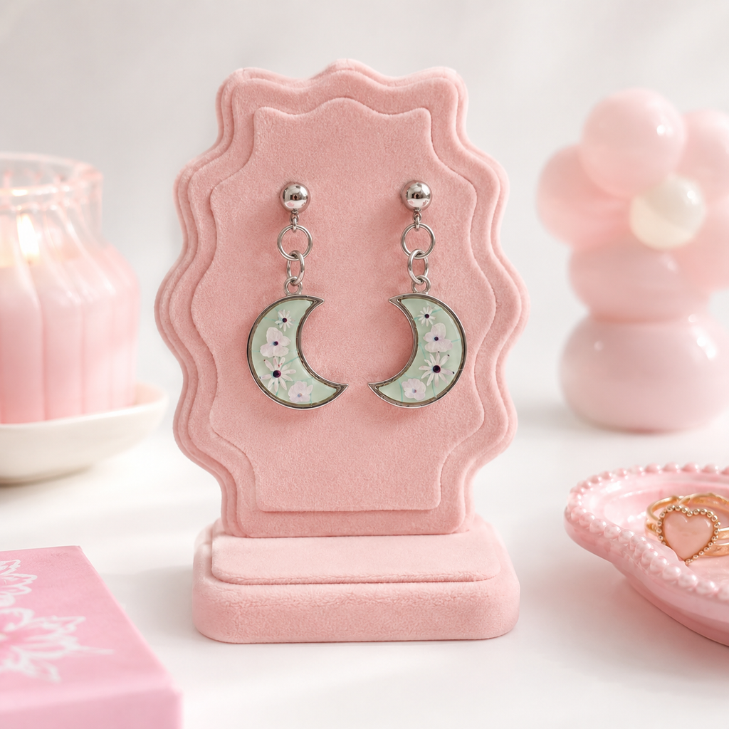 Moon Garden Earrings