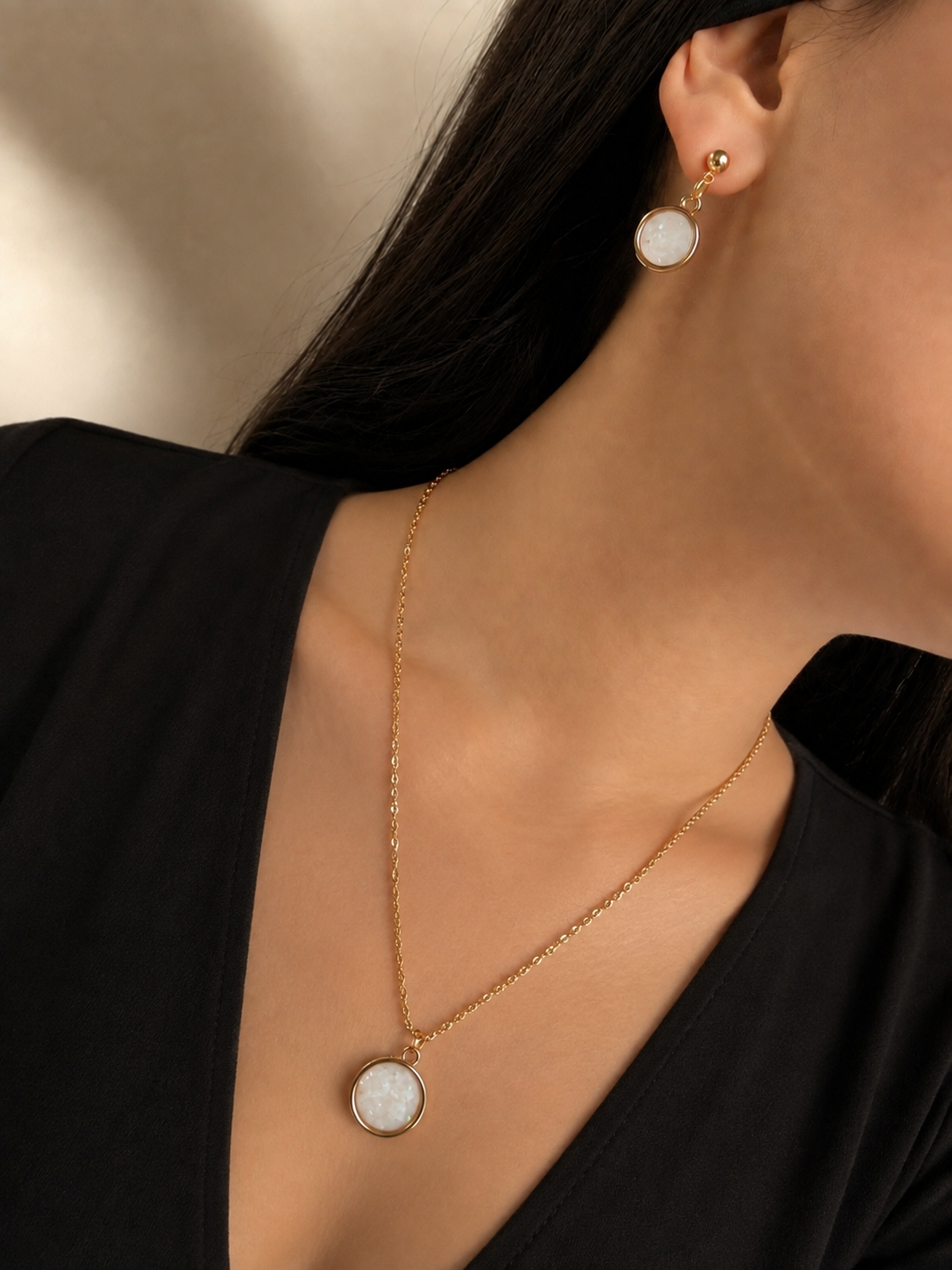 Opal Glow Earrings