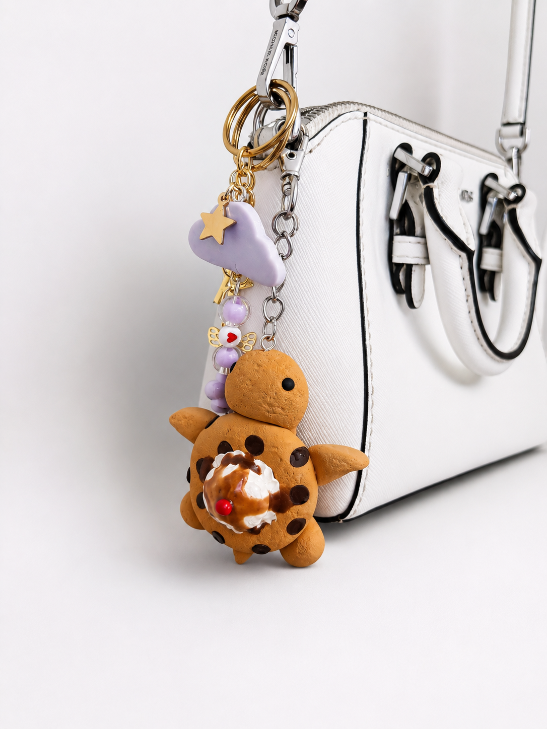 Sundae Shell Keychain