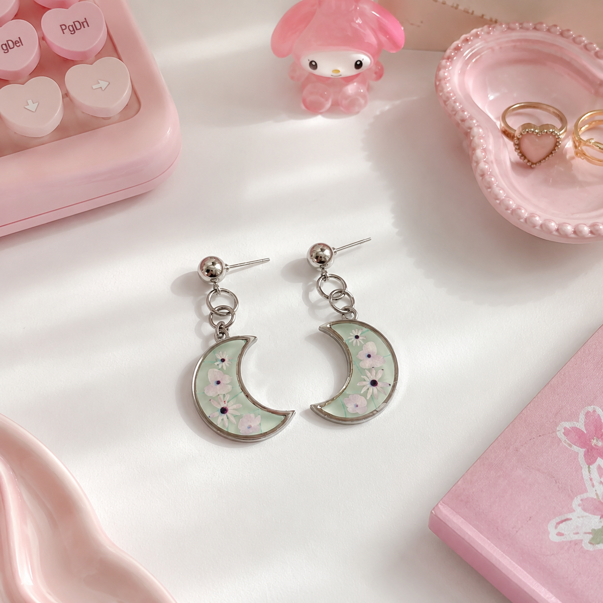Moon Garden Earrings