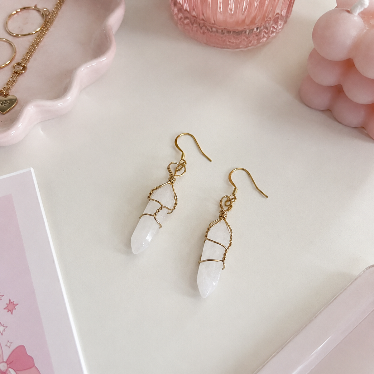 Moonfrost Earrings